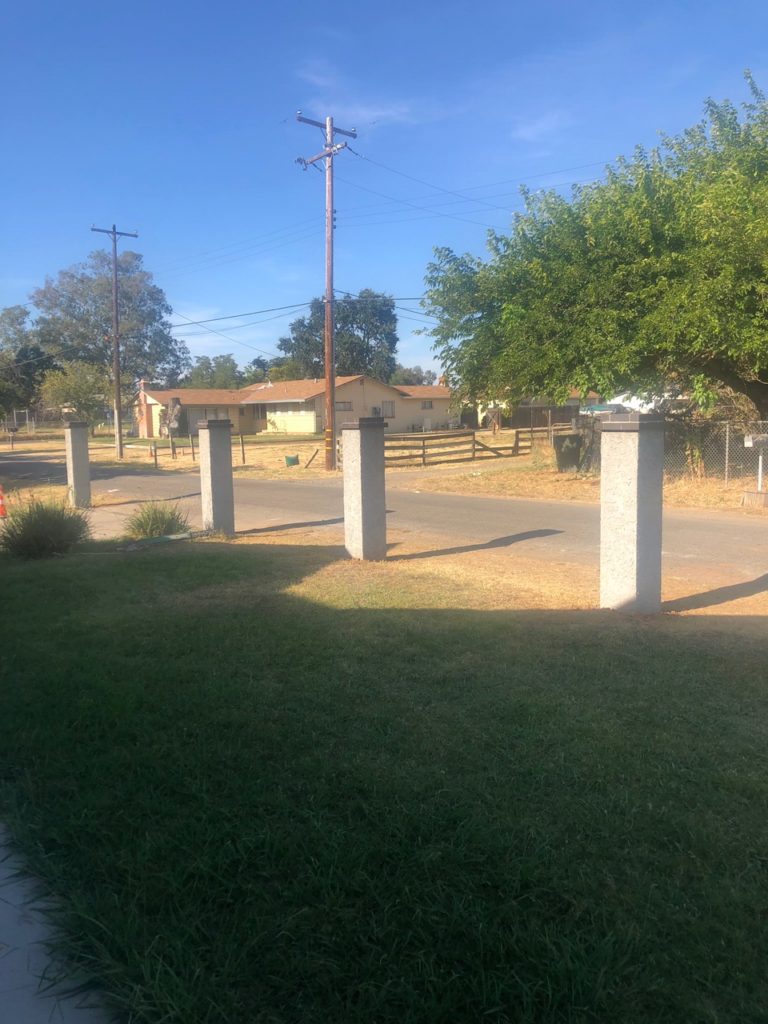 Masonry contractor columns in Sacramento