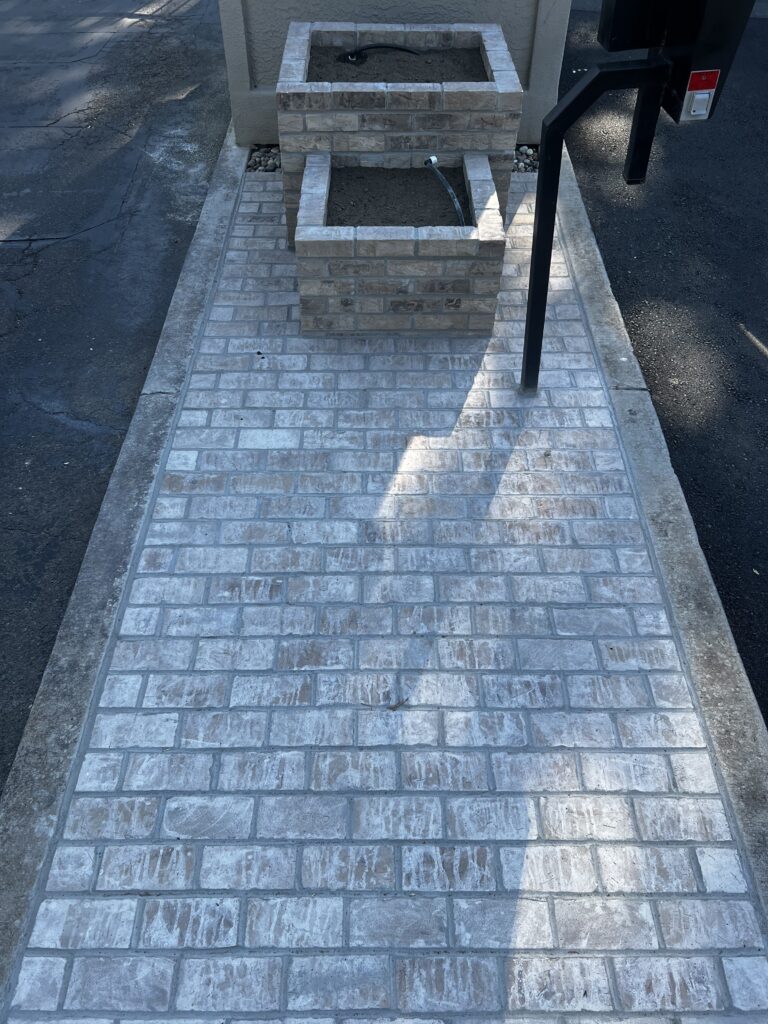 Masonry project by Lambdin Masonry